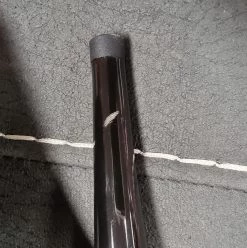 FABULICIOUS SULTRY-619 BLACK SHINY 6 INCH HIGH HEEL SHOES SIZE 8 FABULICOUS