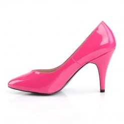 PLEASER DREAM-420 HOT PINK 4 INCH HIGH HEEL SINGLE SOLE SHOES SIZE 12