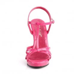 FABULICOUS FABULICIOUS FLAIR-420 HOT PINK 4.5 INCH HIGH HEEL SHOES