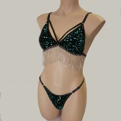 Shoes Of Hollywood SEQUIN STAGE BIKINI IN 3 COLORS