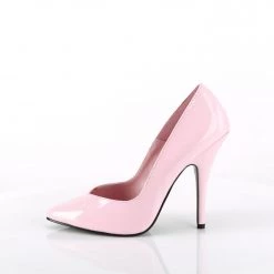 PLEASER SEDUCE-420V BABY PINK 5 INCH HIGH HEEL SINGLE SOLE SHOES SIZE 13