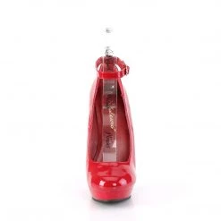 FABULICIOUS SULTRY-686 RED 6 INCH HIGH HEEL SHOES SIZE 8