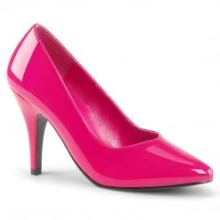 PLEASER DREAM-420 HOT PINK 4 INCH HIGH HEEL SINGLE SOLE SHOES SIZE 12