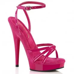 FABULICIOUS SULTRY-638 HOT PINK 6 INCH HIGH HEEL SHOES SIZE 8 FABULICOUS